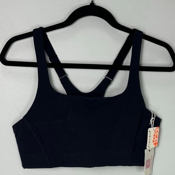 Free People x Hatch NEW Never Better Square Neck Black Bra size Medium - Picture 1 of 4